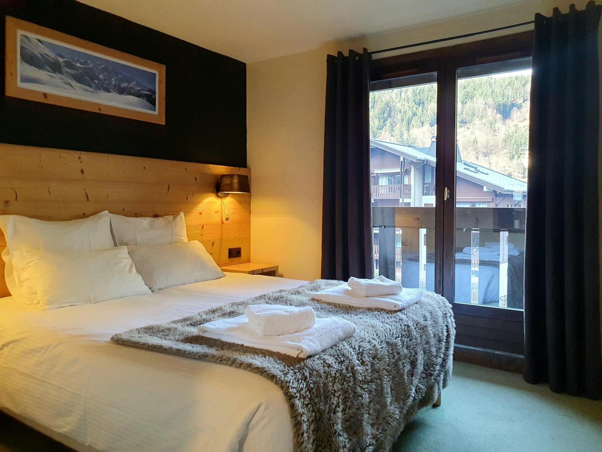 Chalet Hotel Du Bois Les Houches Exteriör bild