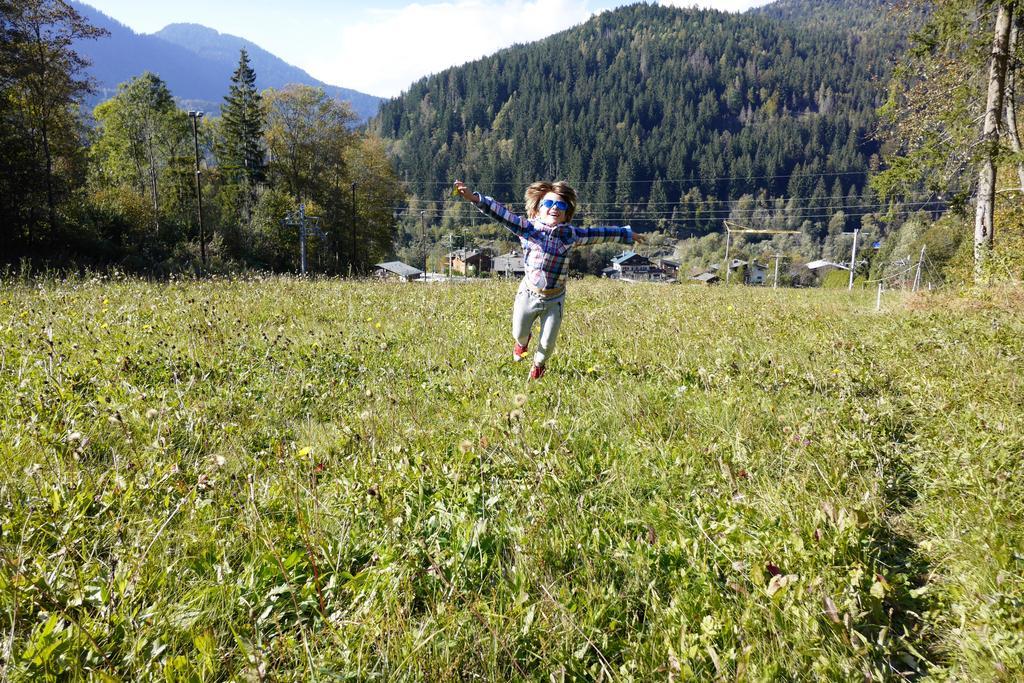 Chalet Hotel Du Bois Les Houches Exteriör bild